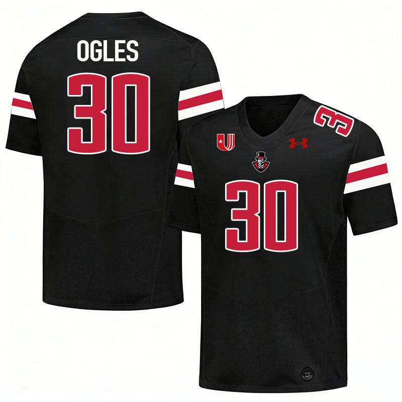 Austin Peay Governors #30 John Ogles College Football Jerseys,Uniforms Stitched-Black Austin Peay Governors #30 John Ogles College Football Jerseys,Uniforms Stitched-Black